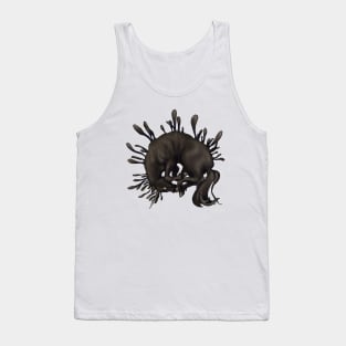 Unicorn Being Taken Over By Earth Tongues Tank Top